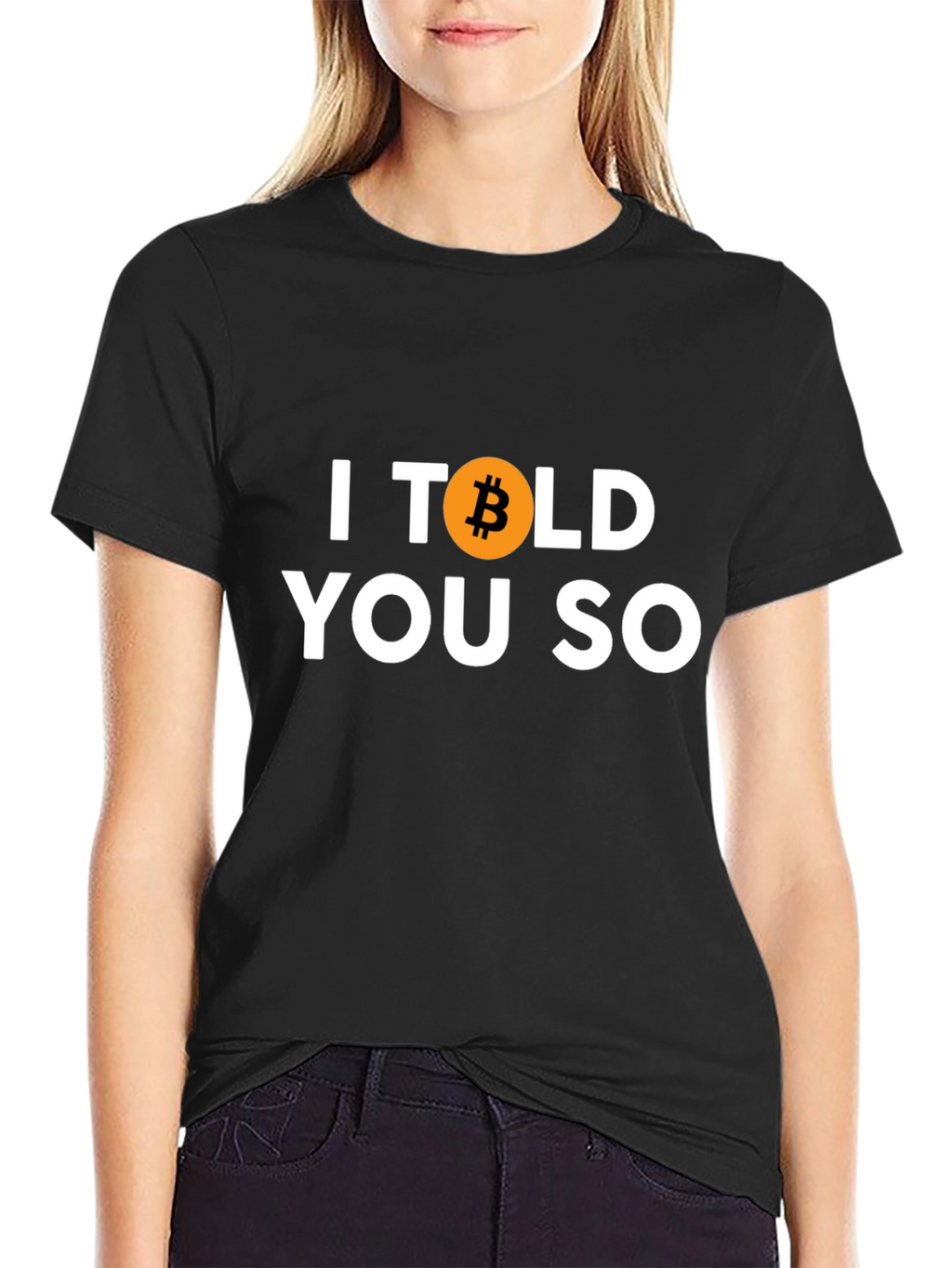 Bitcoin I Told You So T-Shirt Crypto HODL Tee