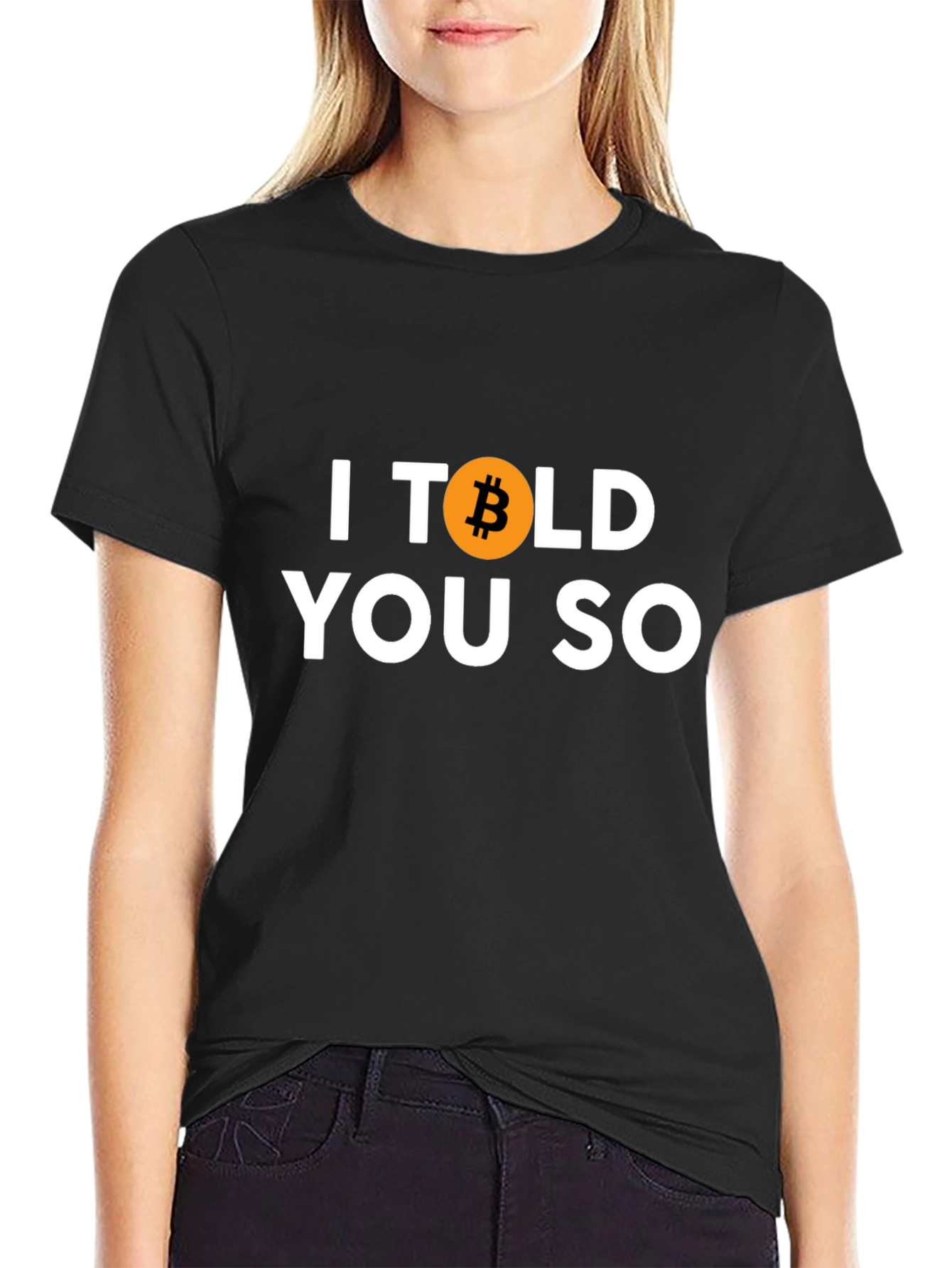 Bitcoin I Told You So T-Shirt Crypto HODL Tee