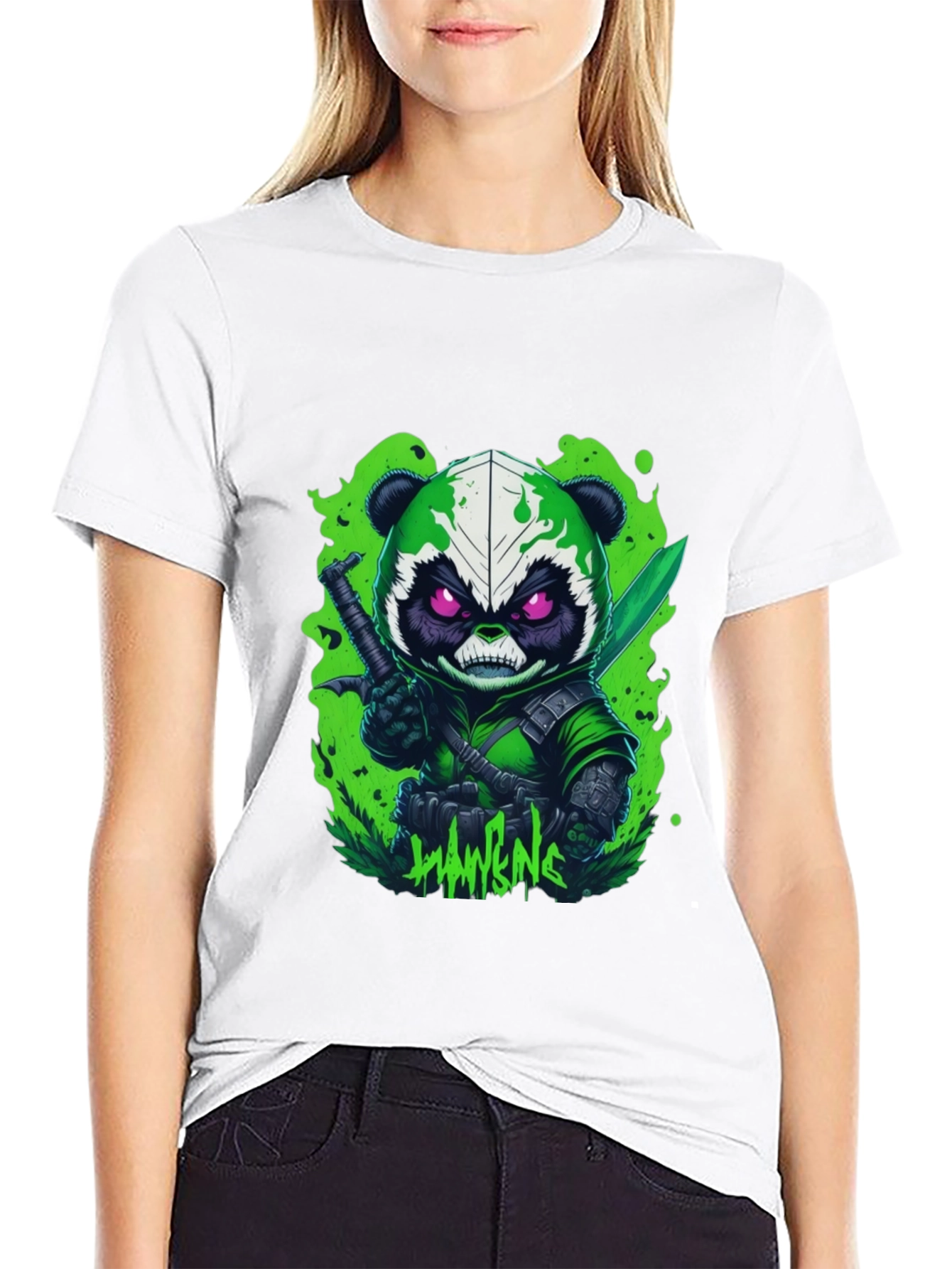 Ninja Panda T-Shirt - Graphic Tee