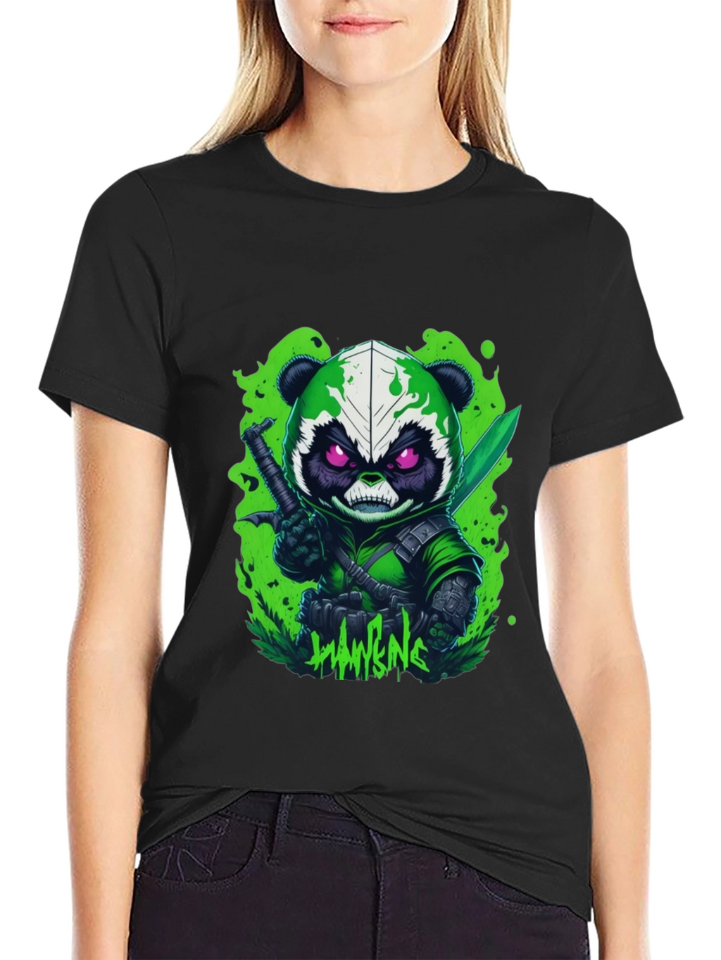 Ninja Panda T-Shirt - Graphic Tee