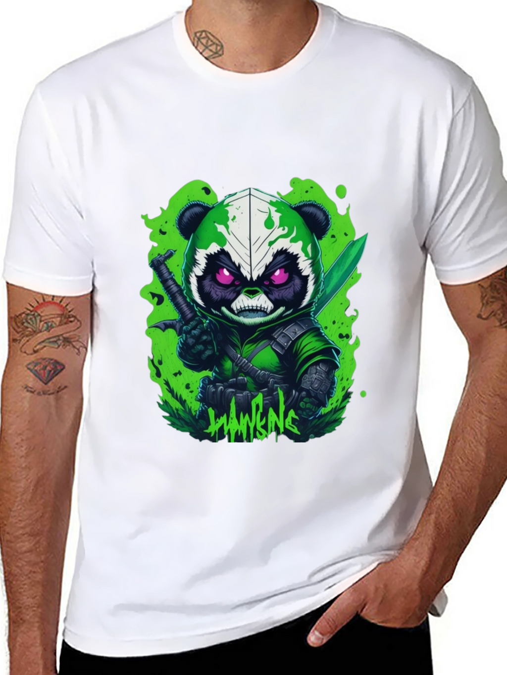 Ninja Panda T-Shirt - Graphic Tee