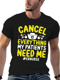 ER Nurse T-Shirt - Cancel Everything