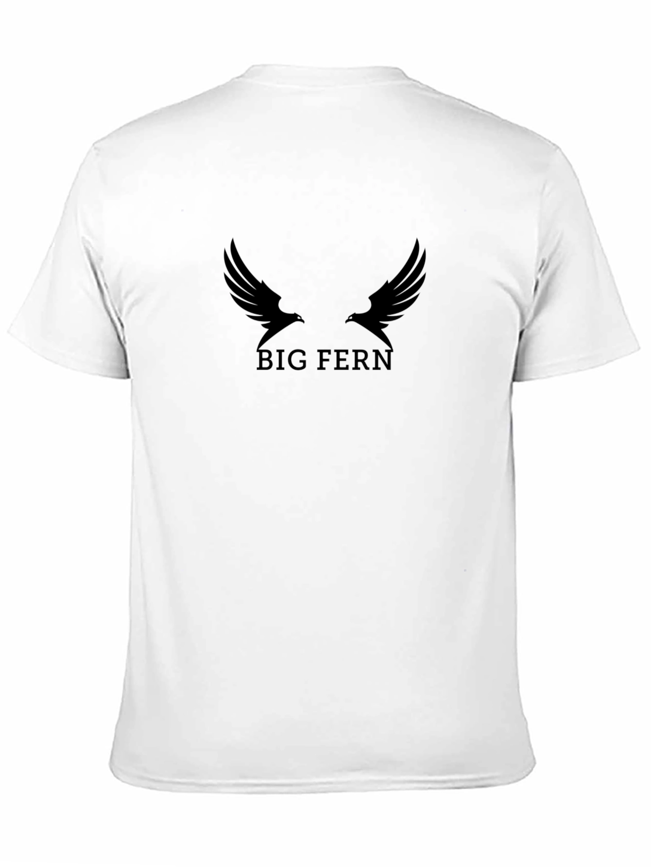 Big Fern Graphic Black T-Shirt