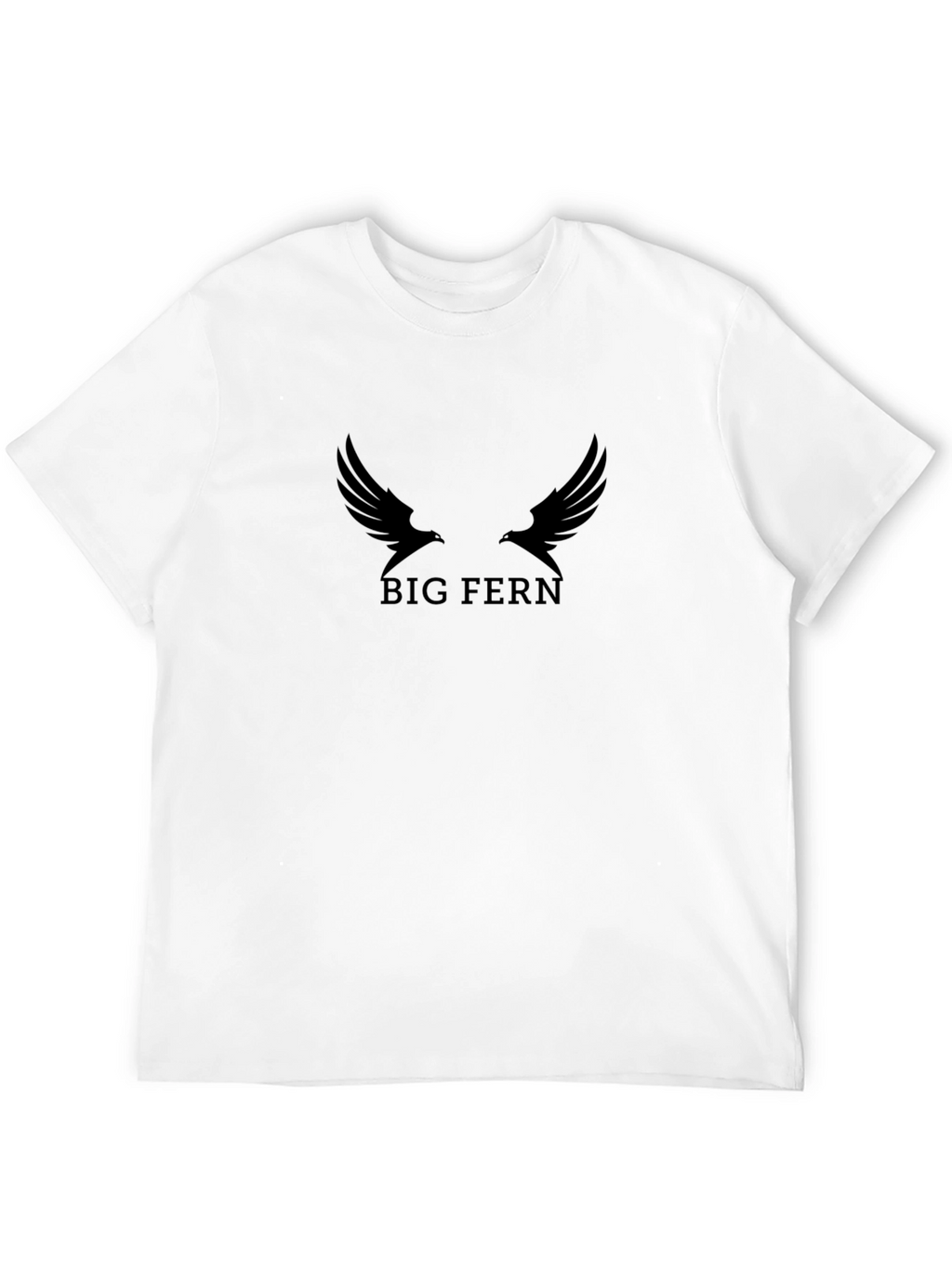 Big Fern Graphic Black T-Shirt