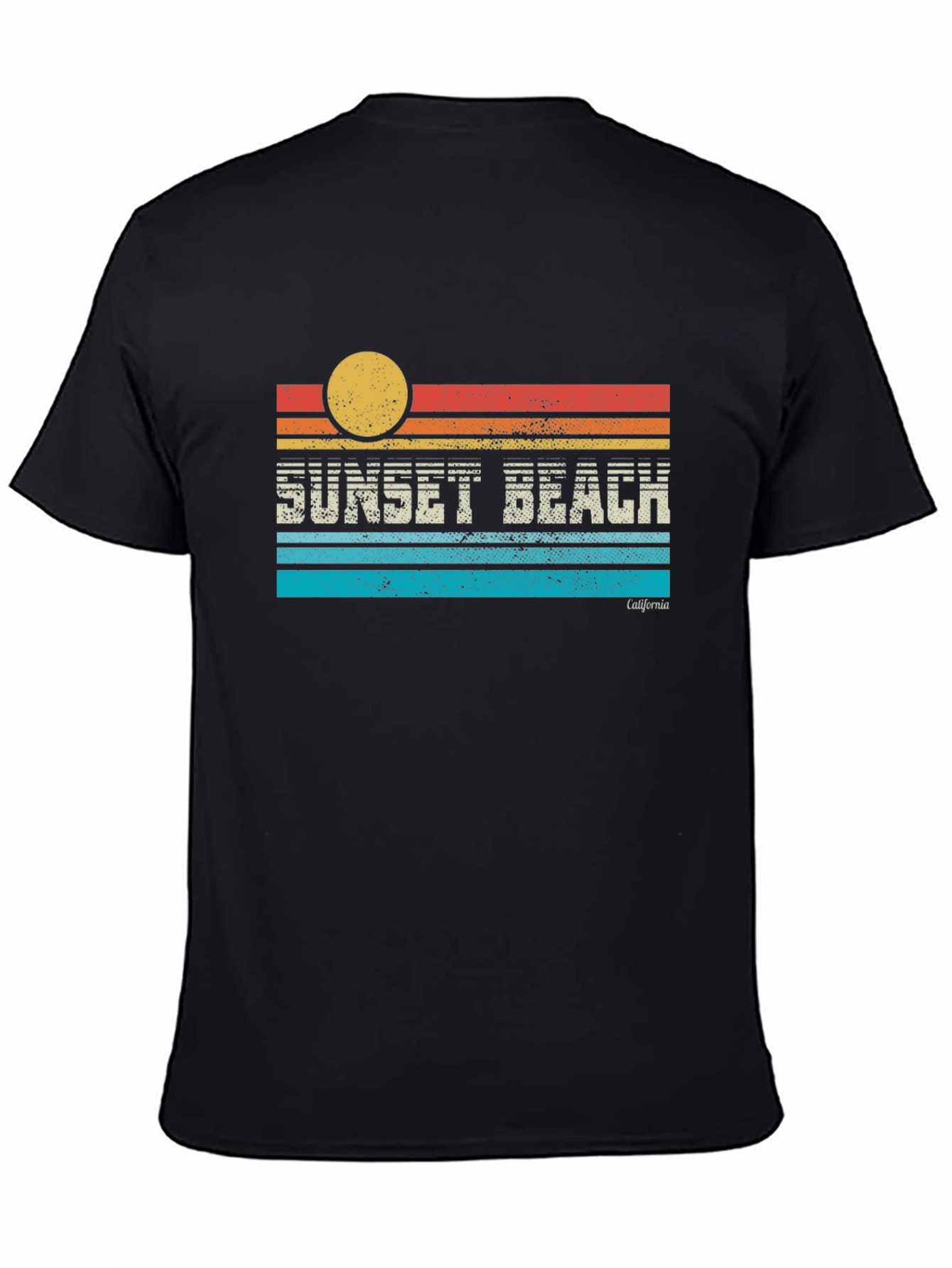 Sunset Beach California Graphic T-Shirt