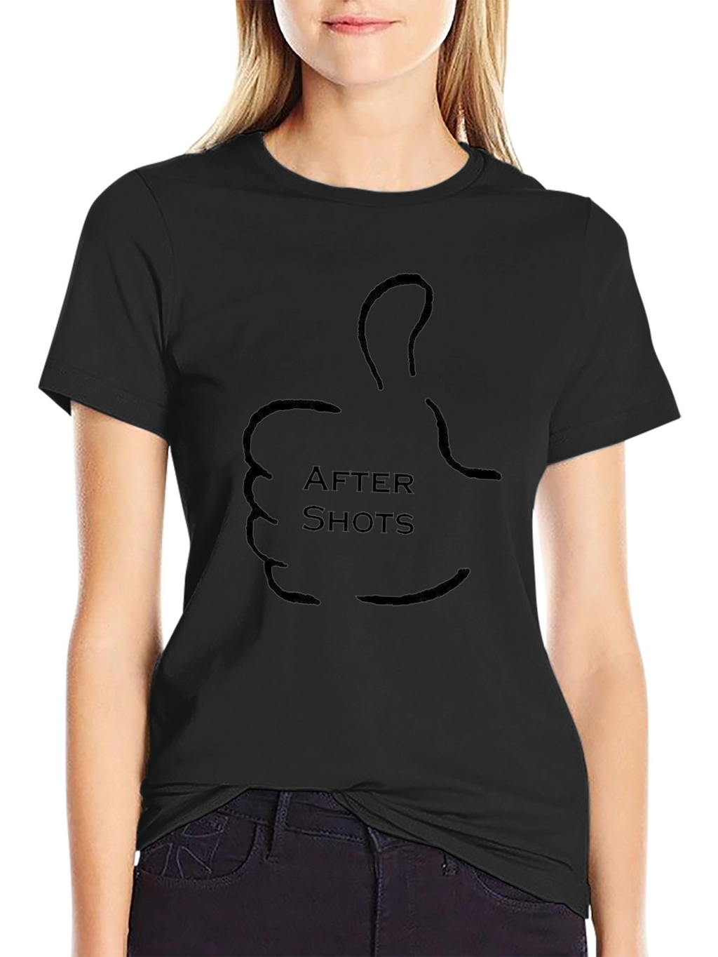 After Shots Graphic T-Shirt - Black