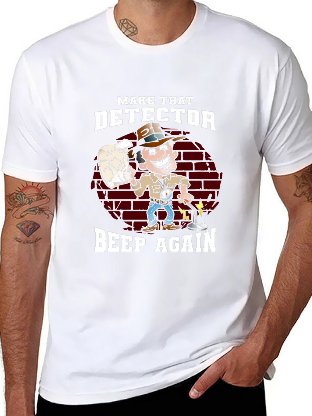 Make That Detector Beep Again Graphic Tee