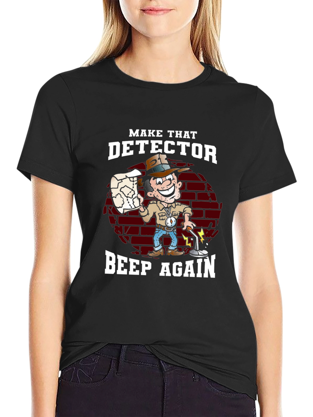 Make That Detector Beep Again Graphic Tee