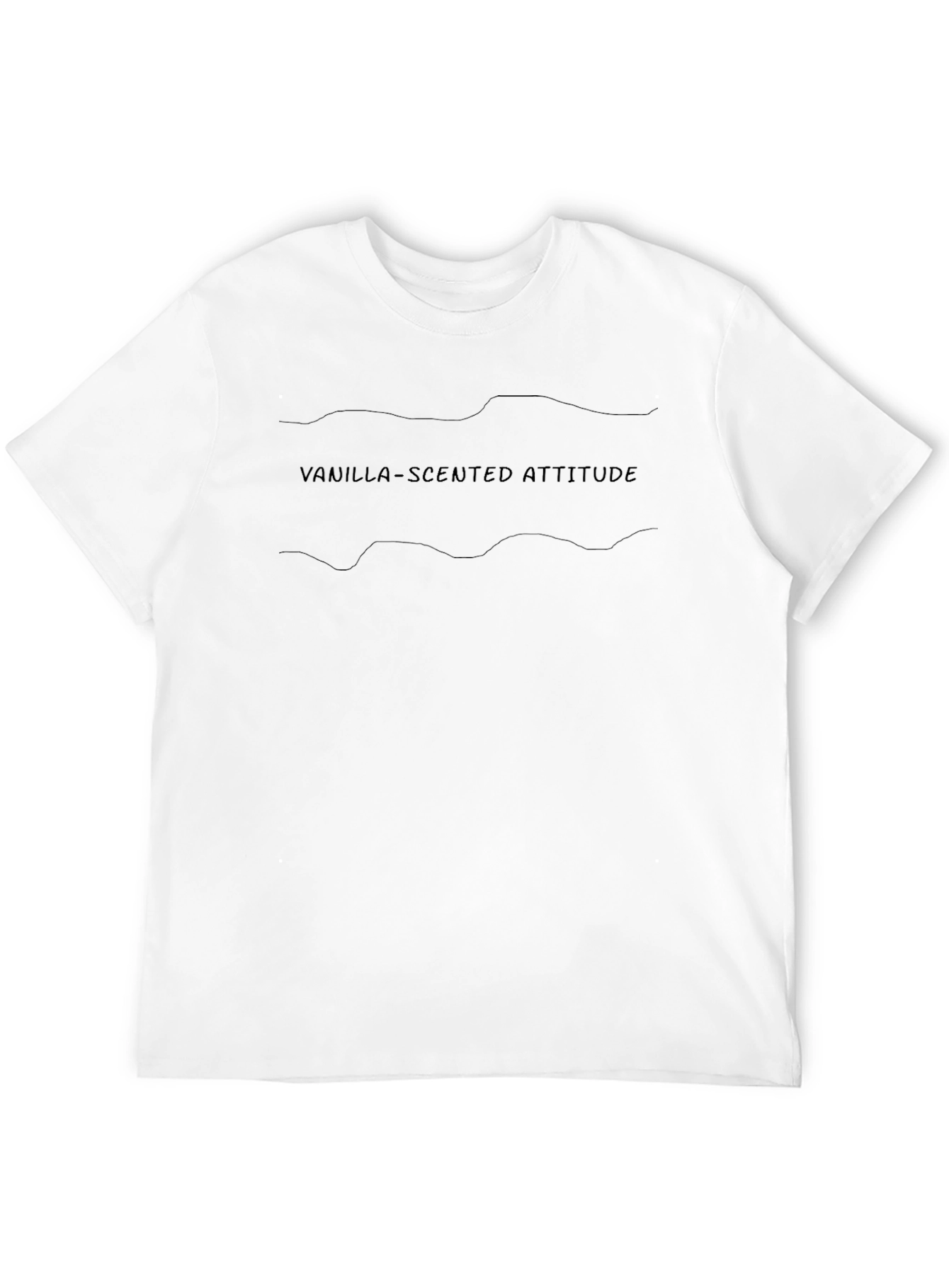 Vanilla-Scented Attitude Black T-Shirt