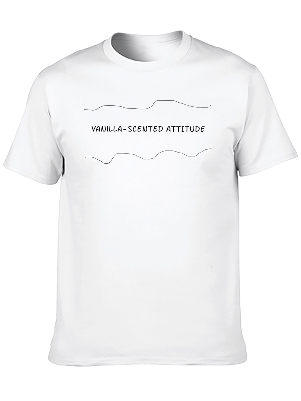 Vanilla-Scented Attitude Black T-Shirt