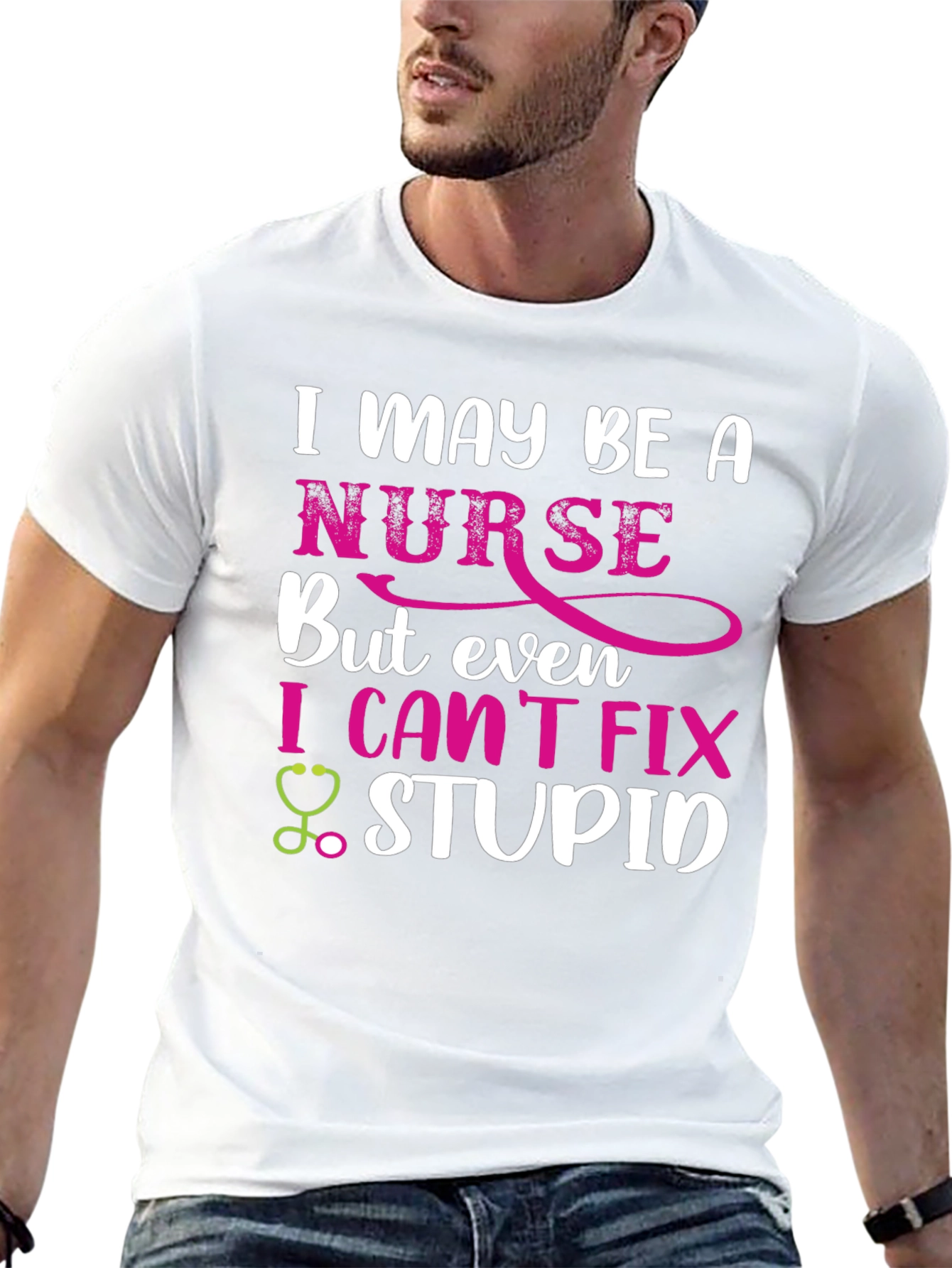 I May Be A Nurse Funny Graphic T-Shirt
