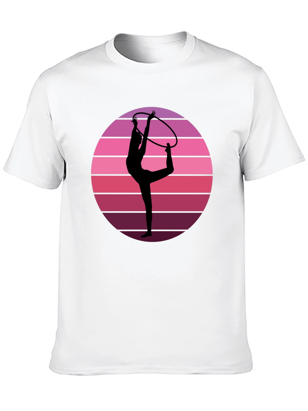 Retro Gymnast Sunset T-Shirt