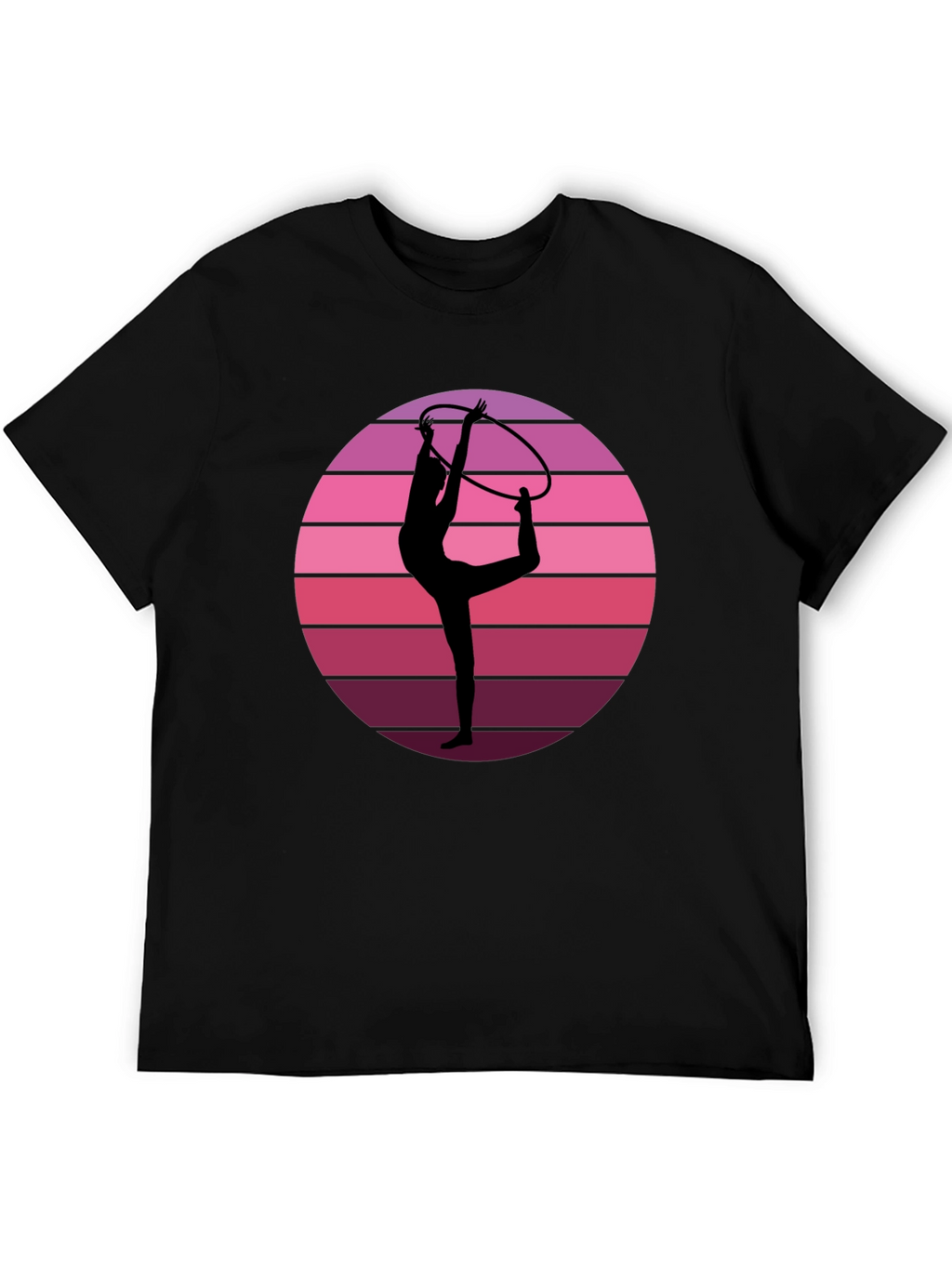 Retro Gymnast Sunset T-Shirt