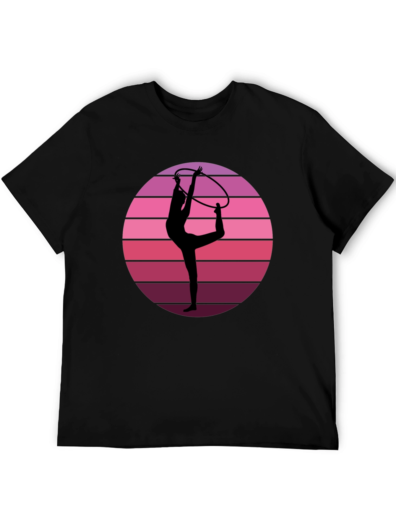 Retro Gymnast Sunset T-Shirt