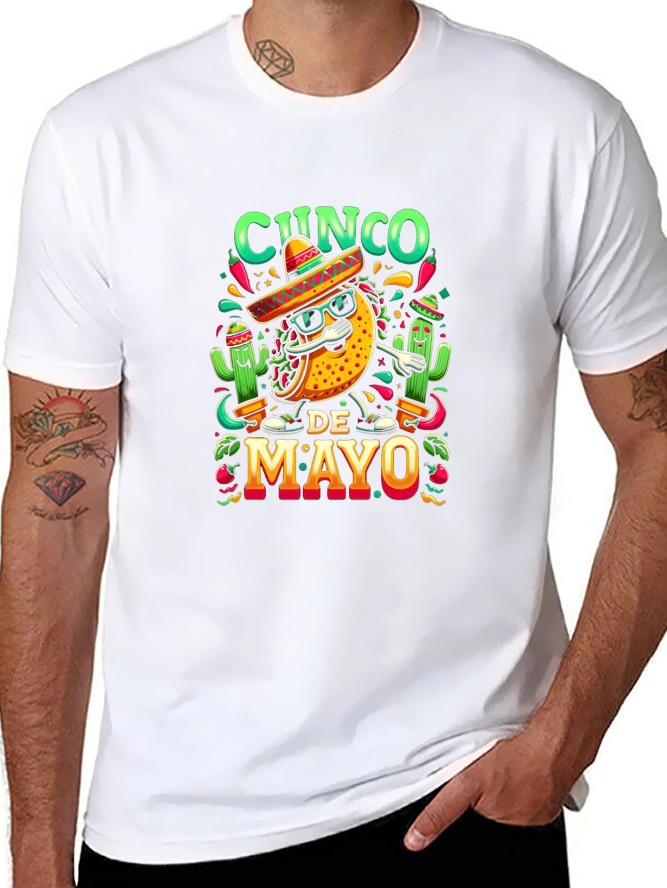 Cinco de Mayo T-Shirt - Black