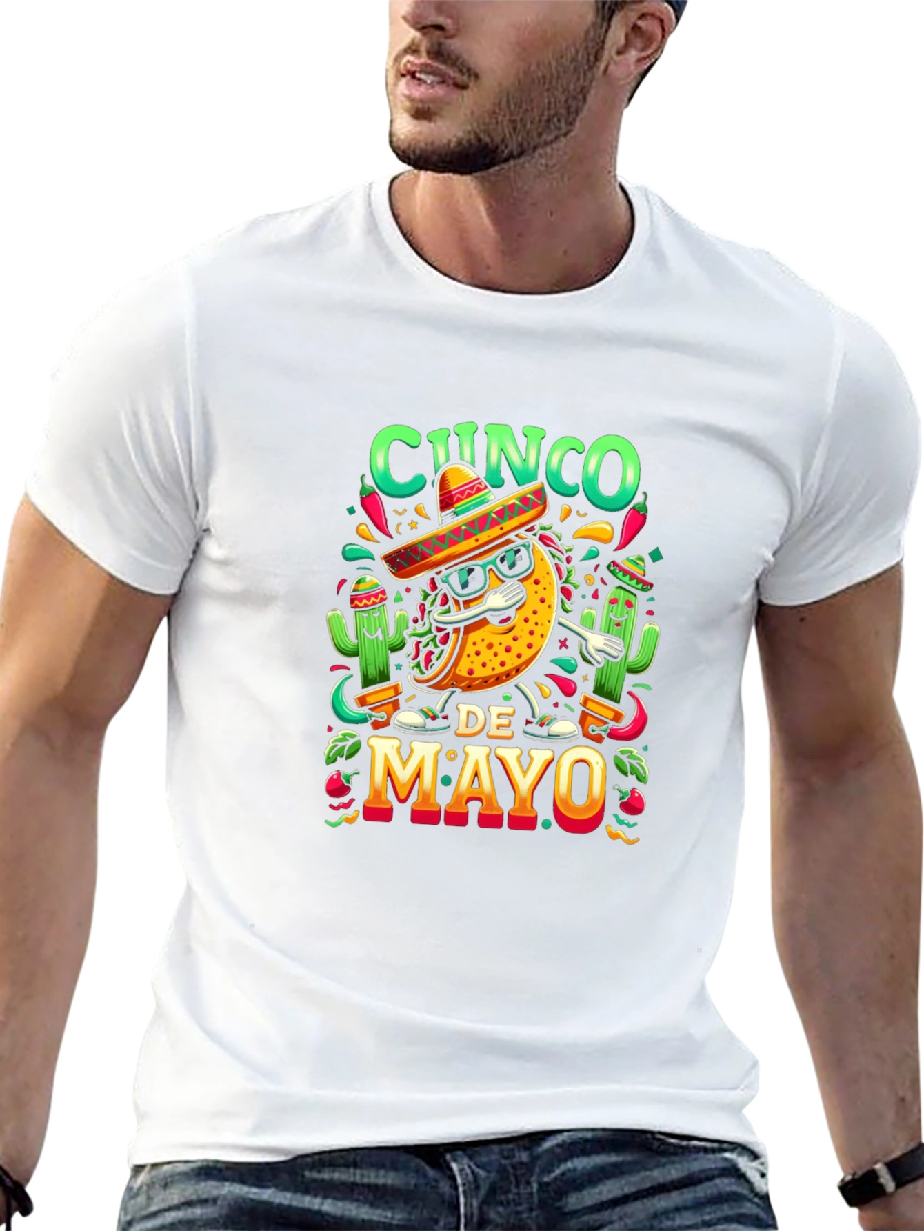 Cinco de Mayo T-Shirt - Black