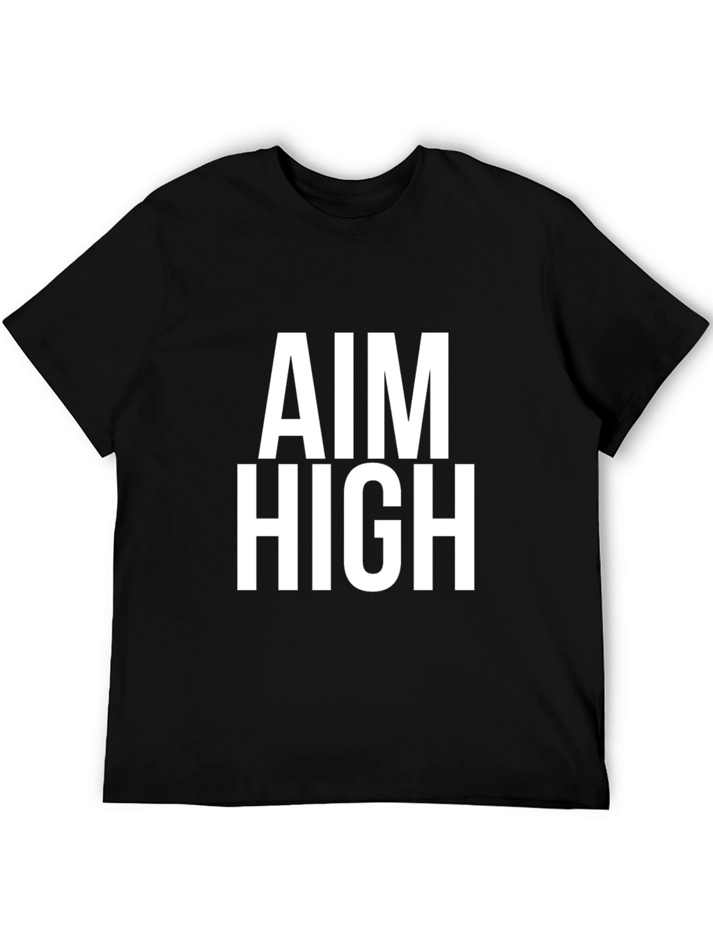 Aim High Graphic Tee - Black