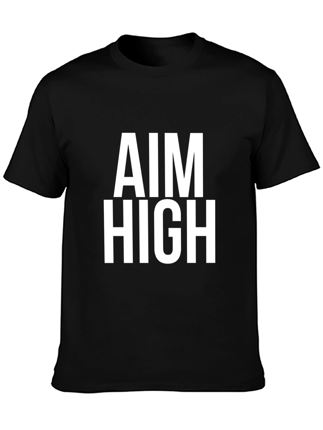 Aim High Graphic Tee - Black