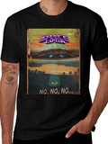 Space Captain UFO Graphic T-Shirt - Sci-Fi Cool!