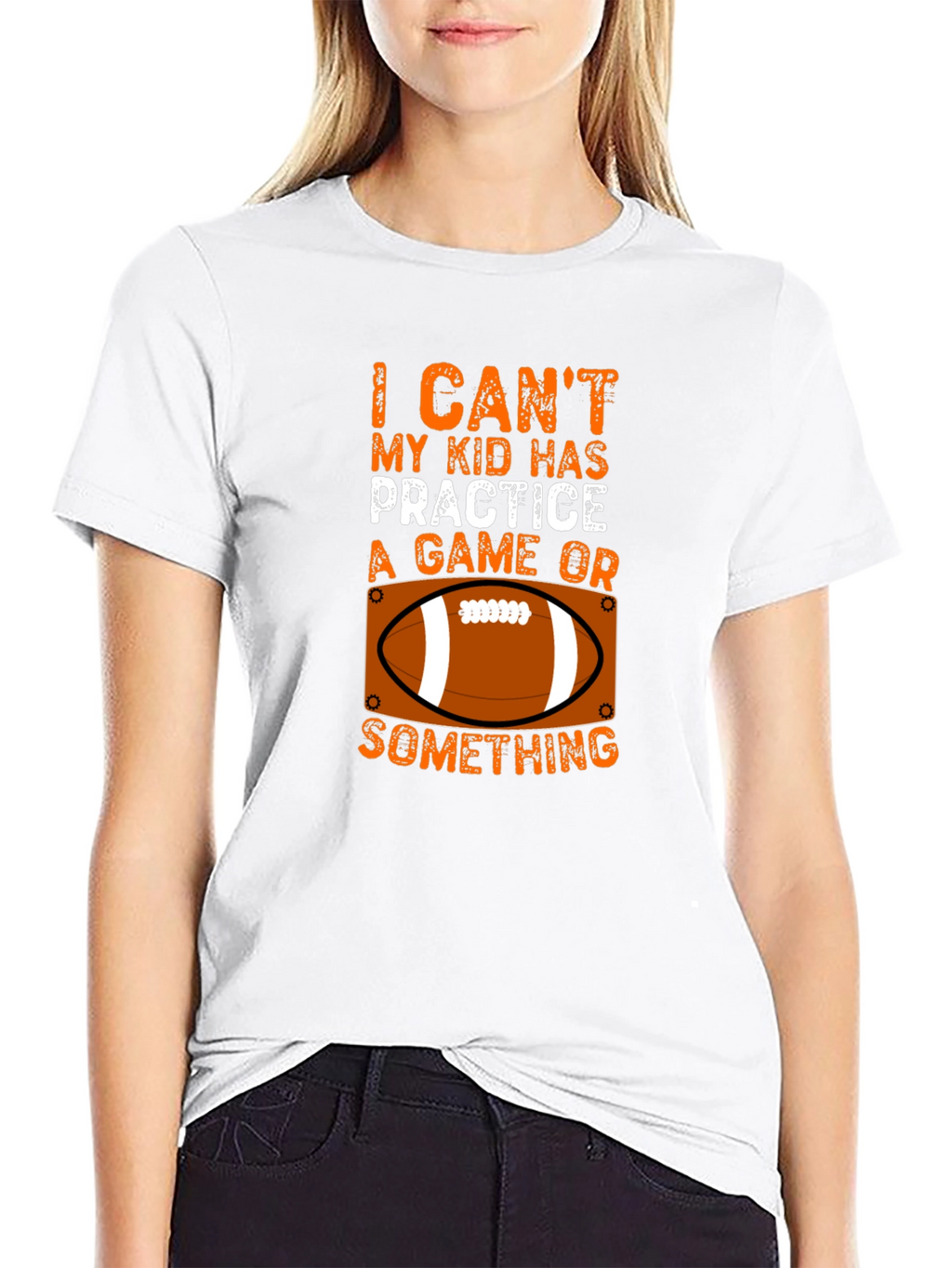 Funny Football Parent T-Shirt - My Kid Has Practice