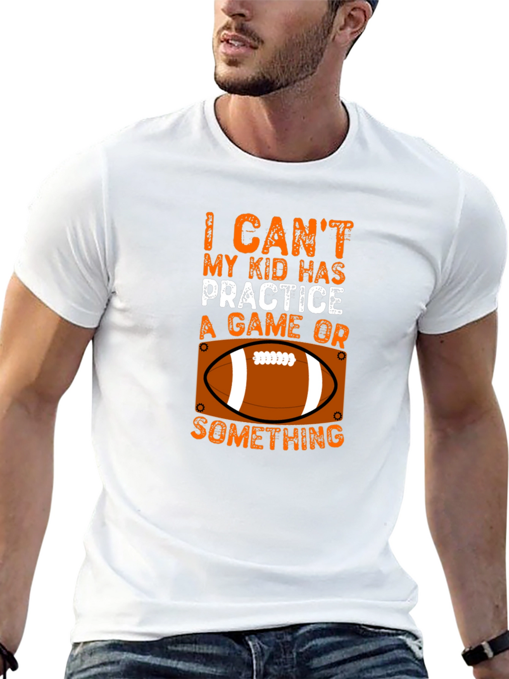 Funny Football Parent T-Shirt - My Kid Has Practice