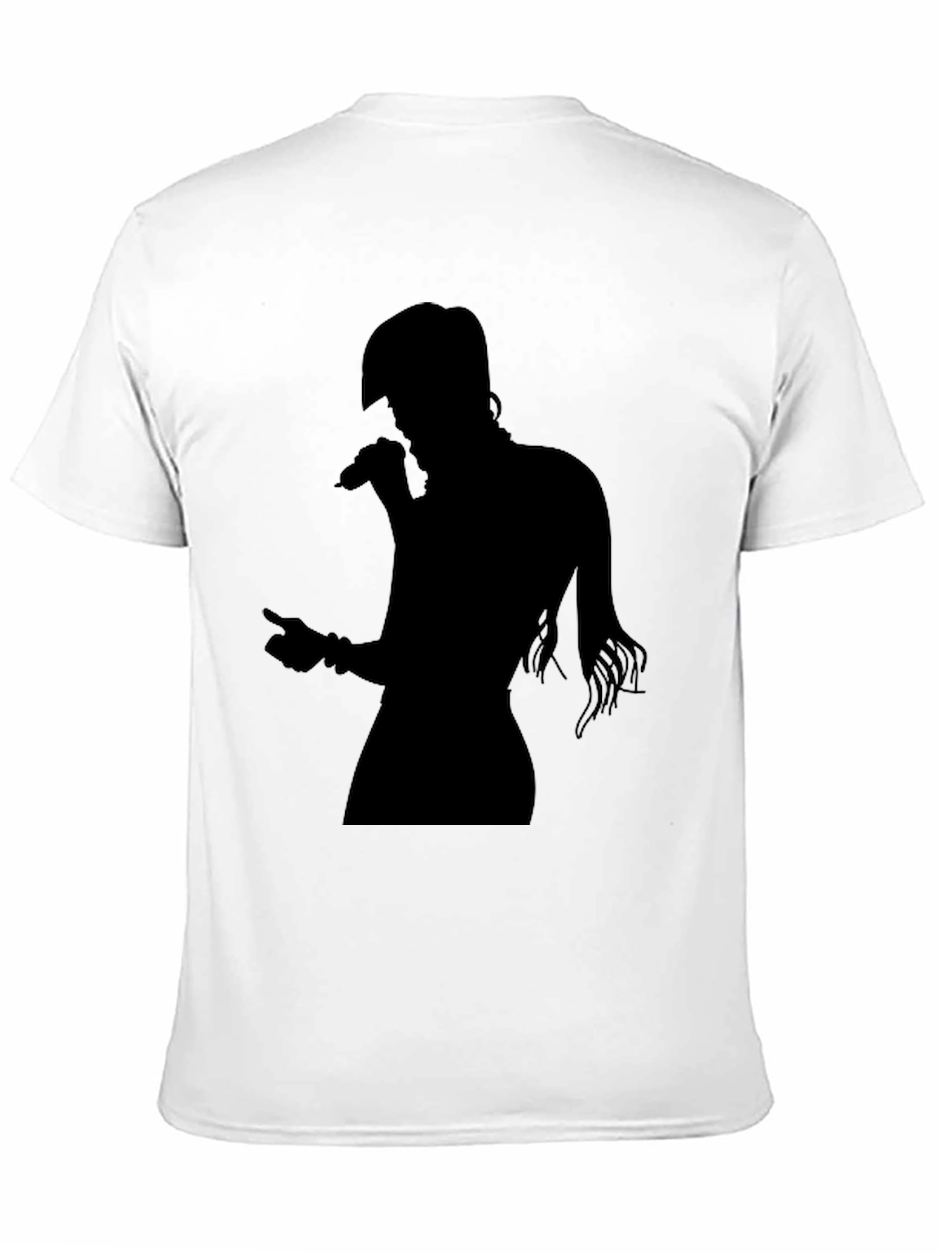 Singer Silhouette Black T-Shirt