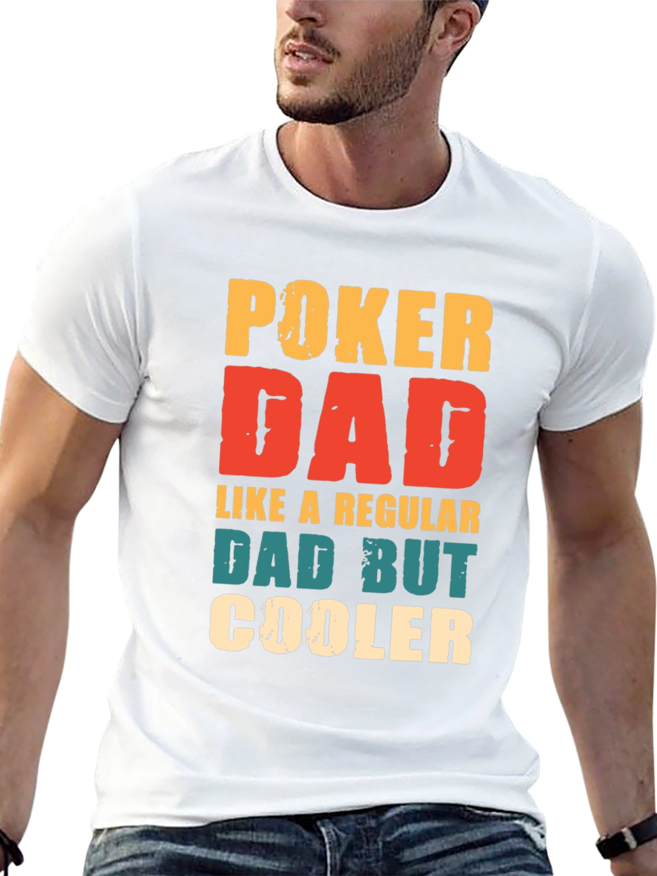 Poker Dad T-Shirt - Cooler Dad Gift