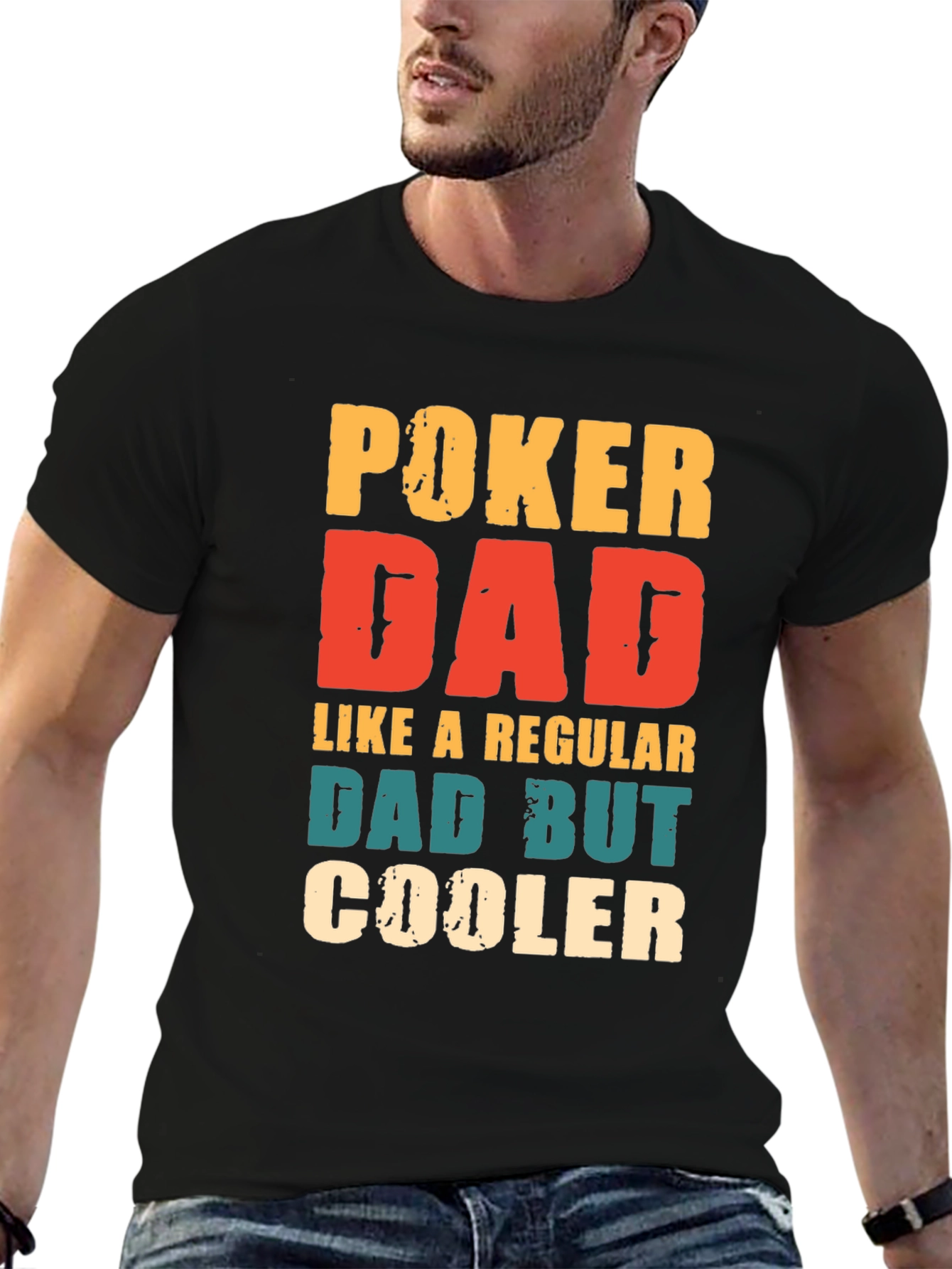 Poker Dad T-Shirt - Cooler Dad Gift