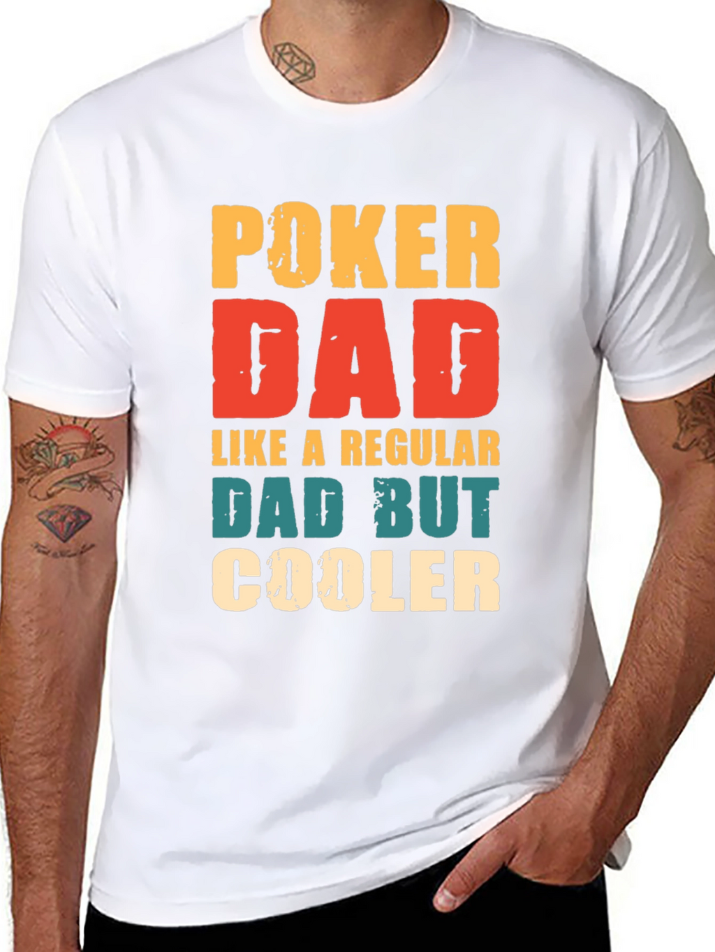 Poker Dad T-Shirt - Cooler Dad Gift
