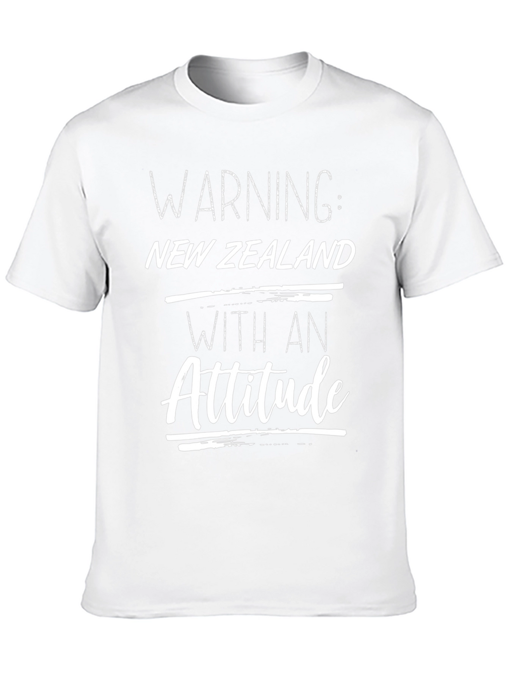 Warning: New Zealand with an Attitude T-Shirt