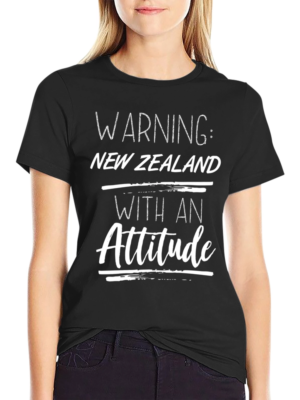 Warning: New Zealand with an Attitude T-Shirt