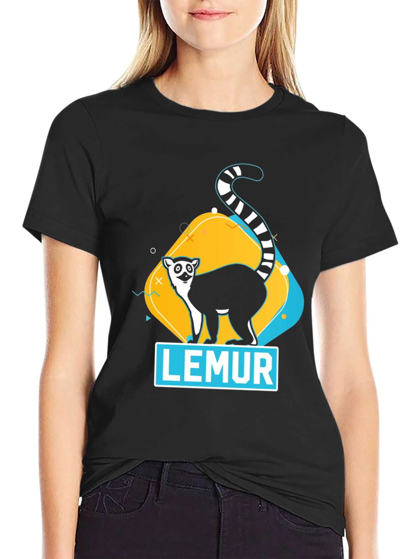 Lemur Graphic T-Shirt - Unisex Soft Cotton Tee