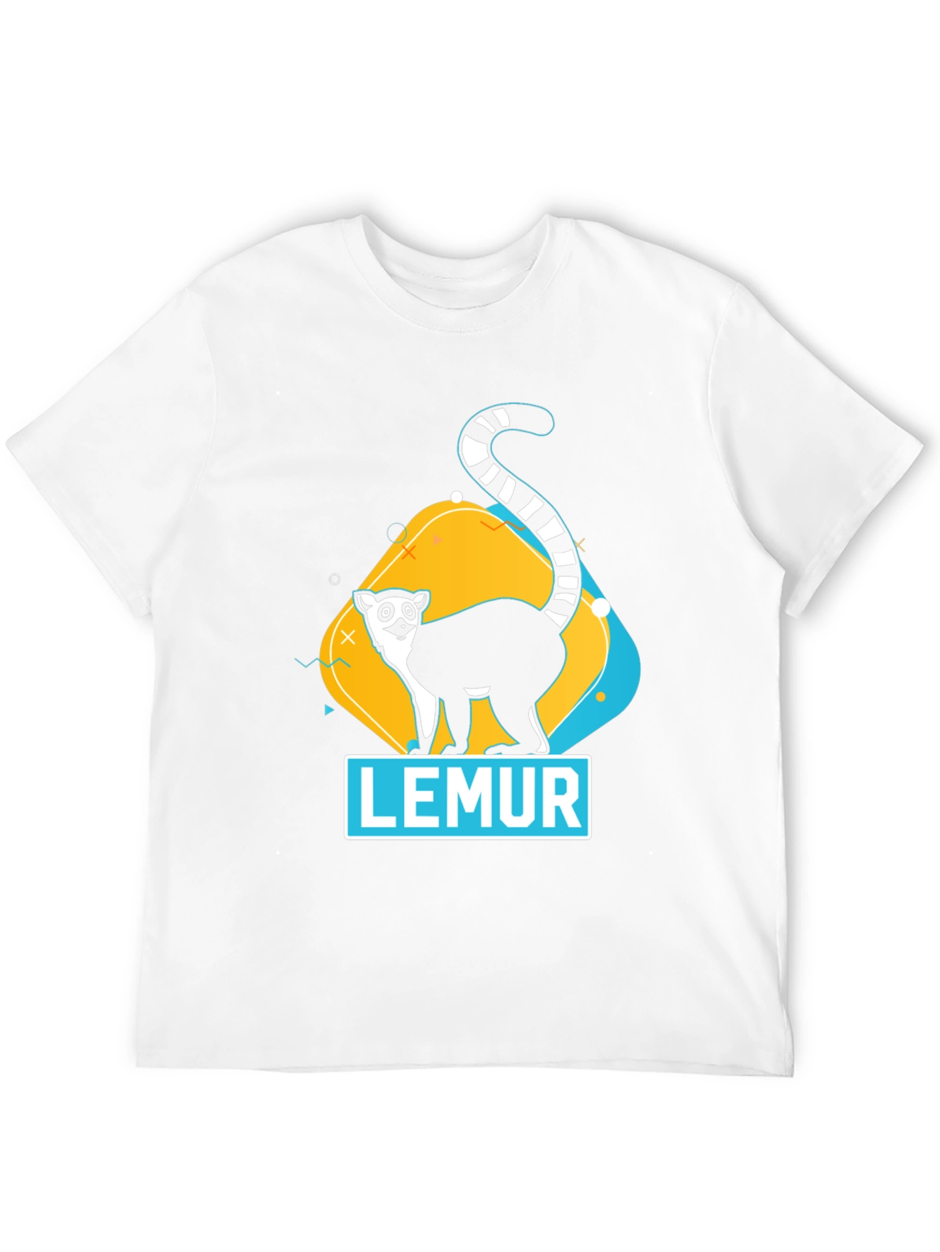 Lemur Graphic T-Shirt - Unisex Soft Cotton Tee