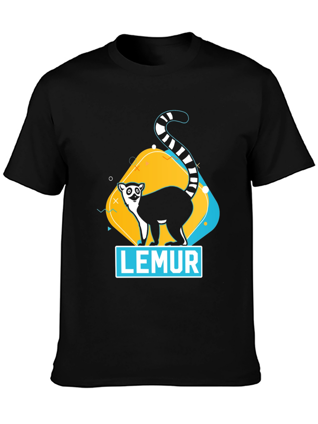 Lemur Graphic T-Shirt - Unisex Soft Cotton Tee