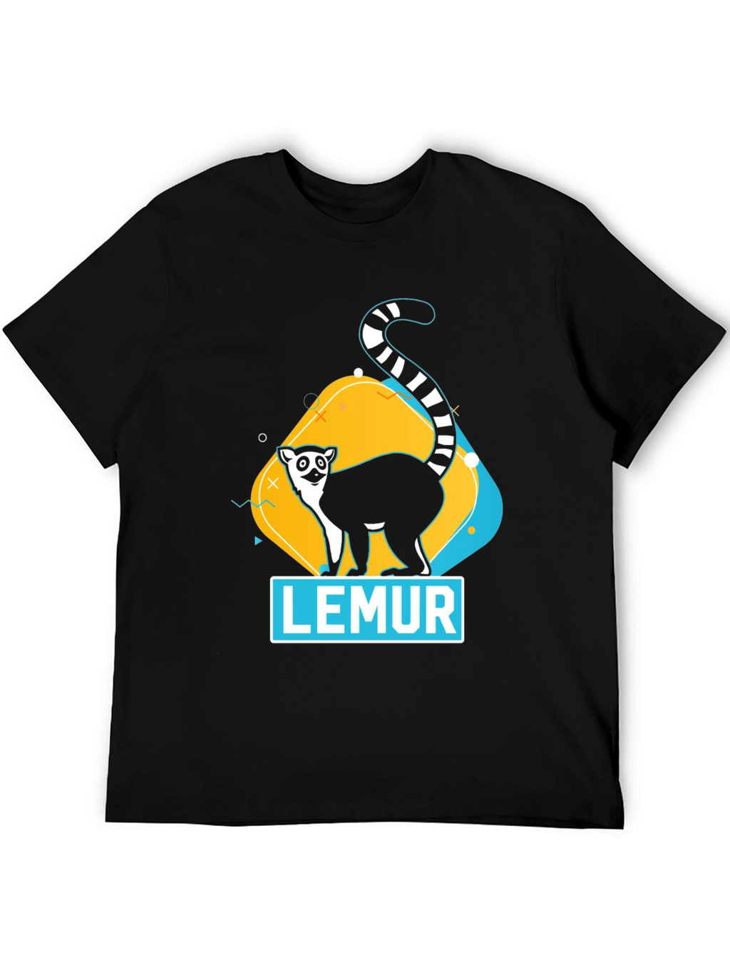 Lemur Graphic T-Shirt - Unisex Soft Cotton Tee