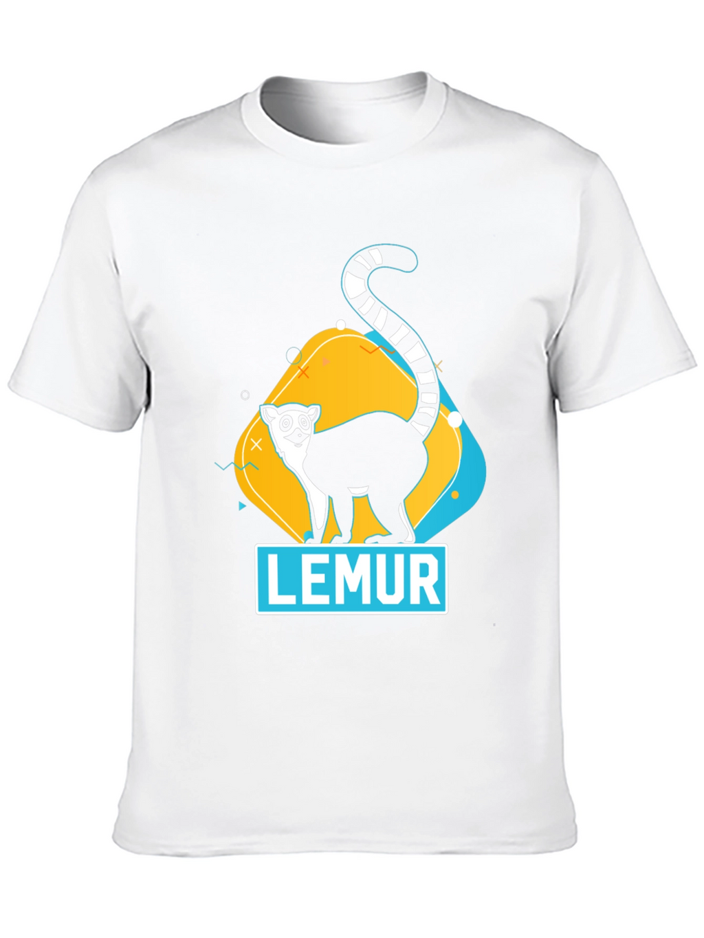 Lemur Graphic T-Shirt - Unisex Soft Cotton Tee