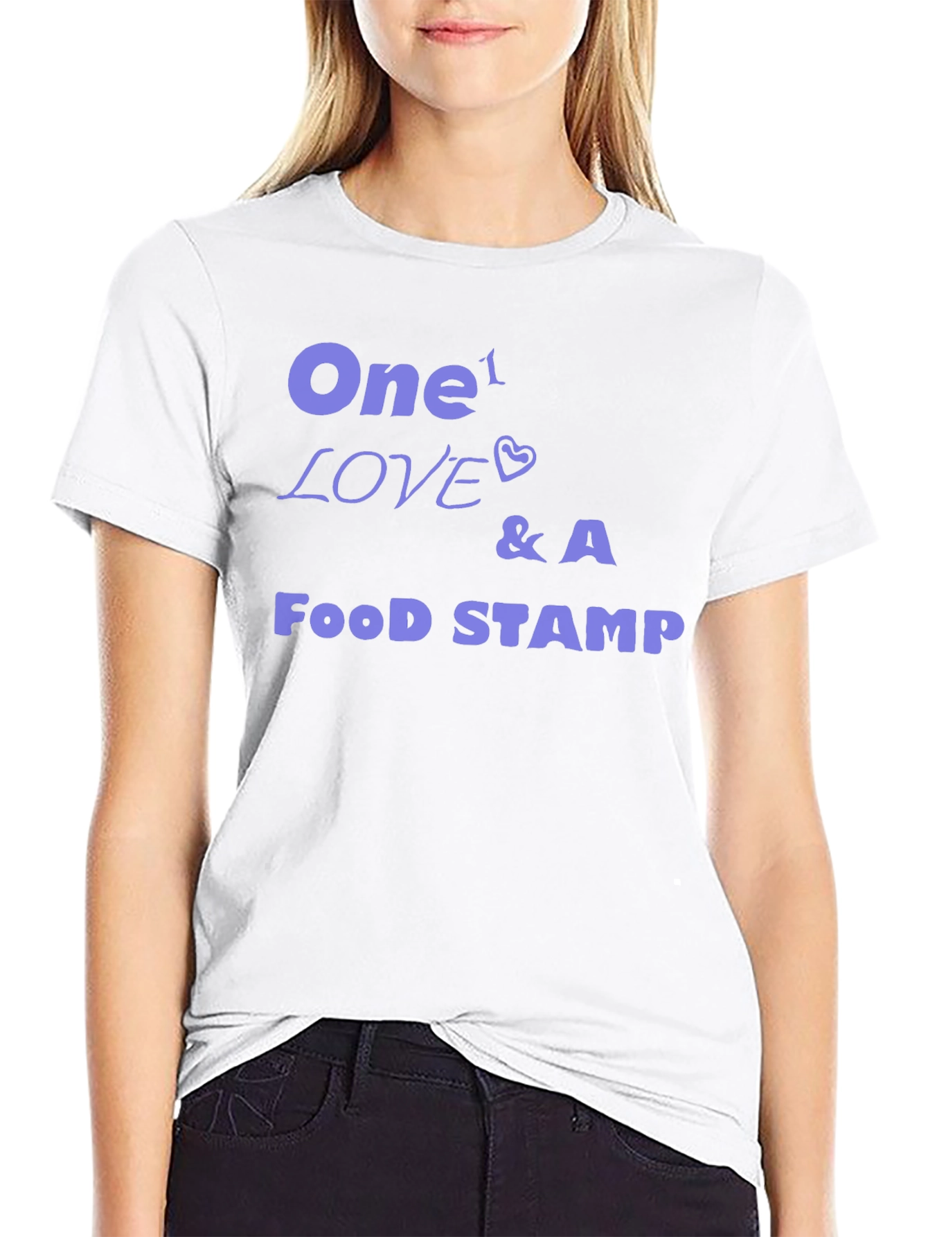 One Love & A Food Stamp Graphic Tee