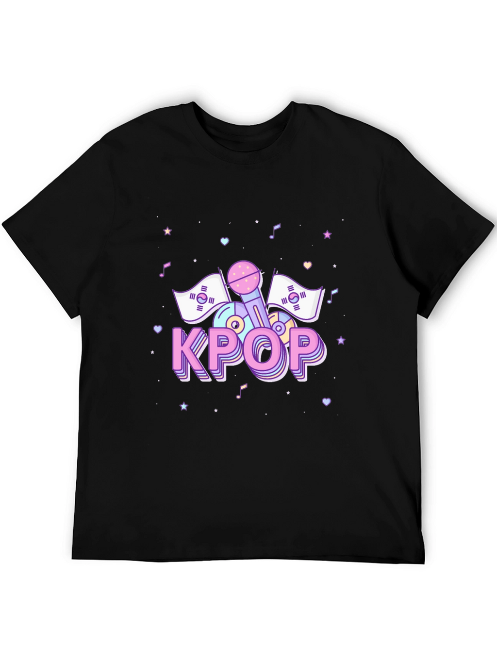 KPOP Graphic Tee - Stylish Music Fan Apparel