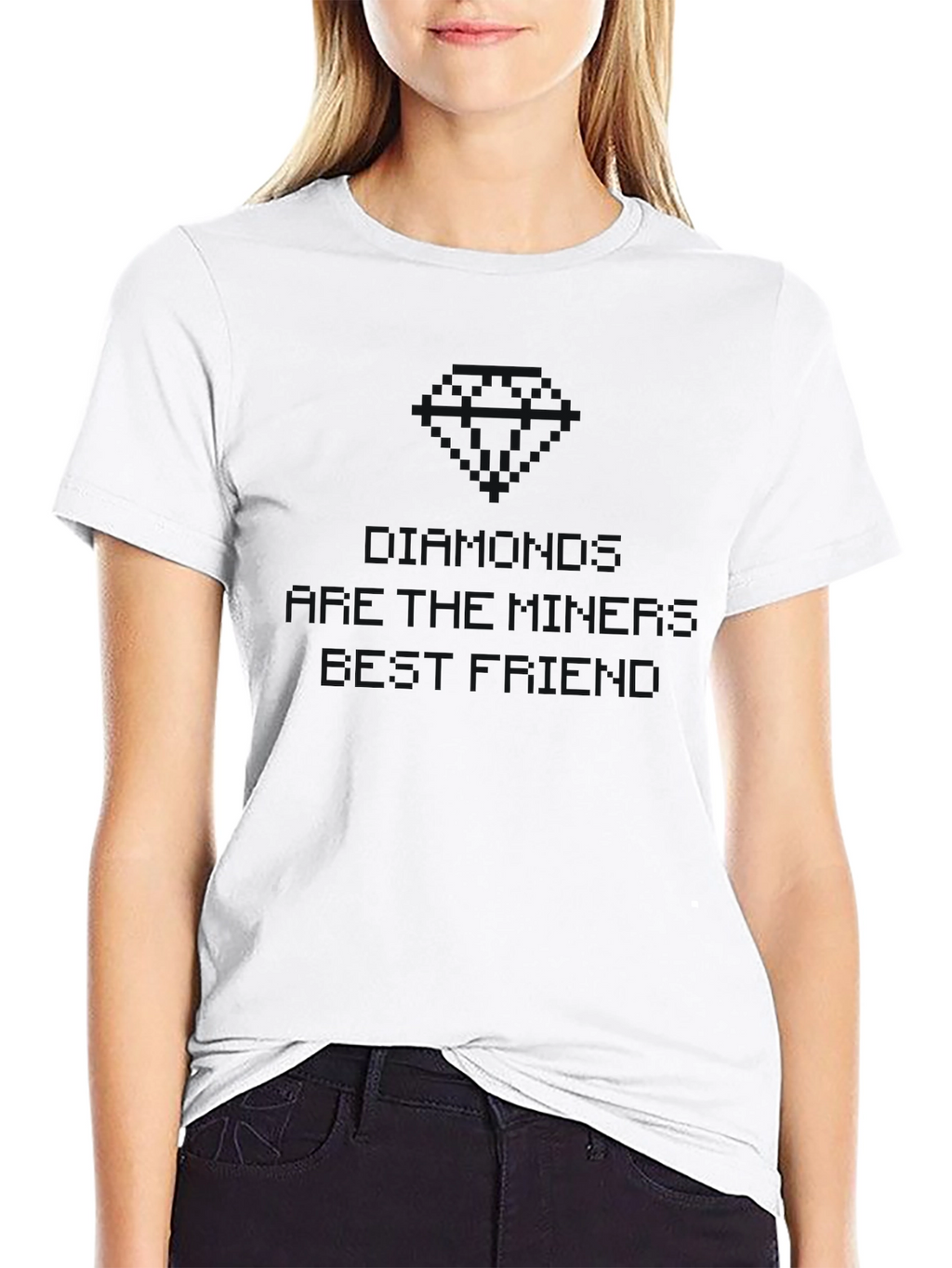 Black Graphic Tee - Bit Miners Friend
