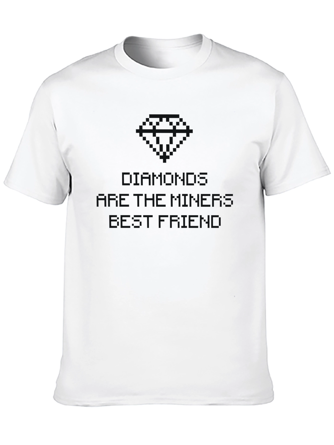 Black Graphic Tee - Bit Miners Friend