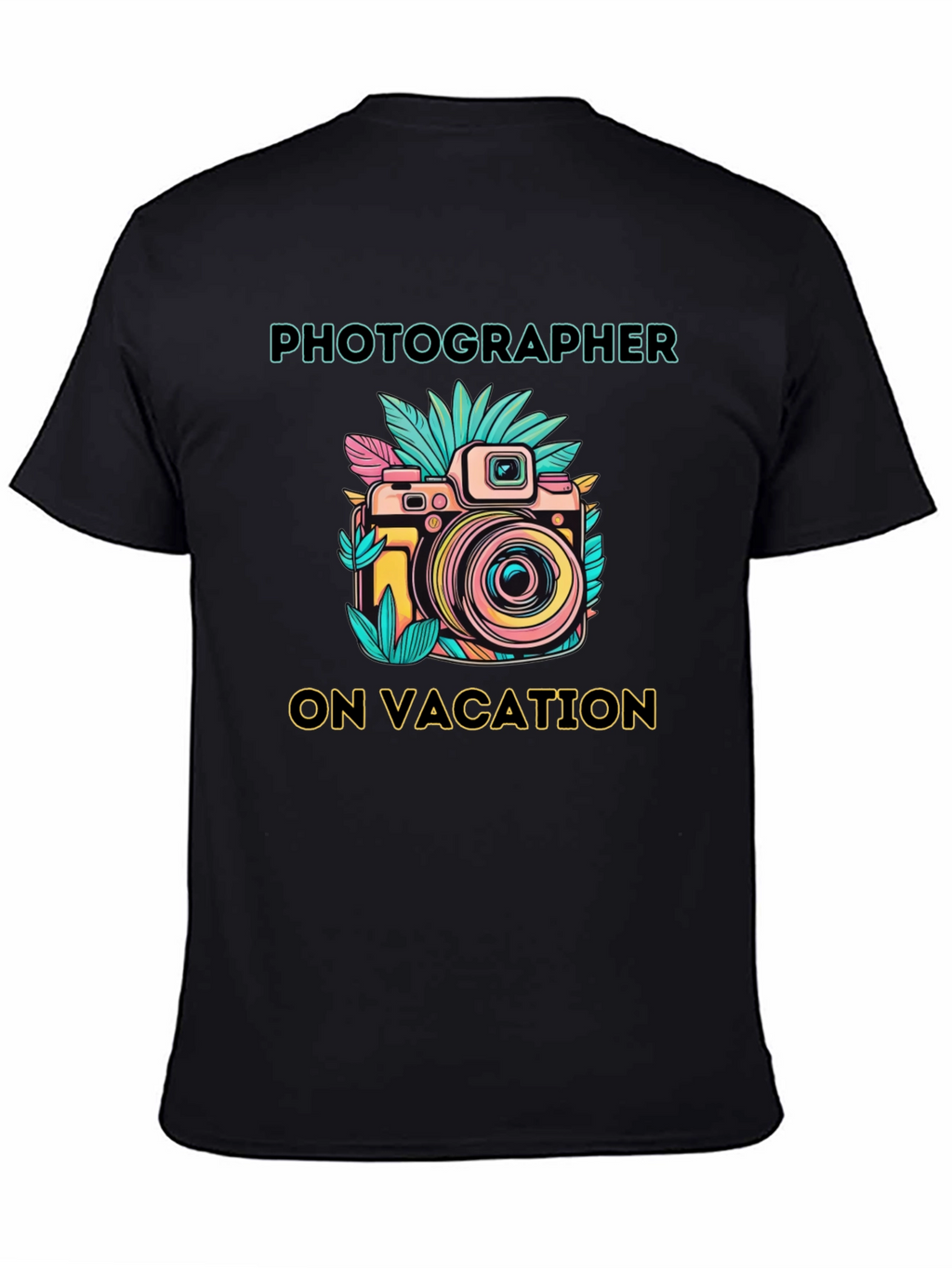 Photographer On Vacation Graphic T-Shirt