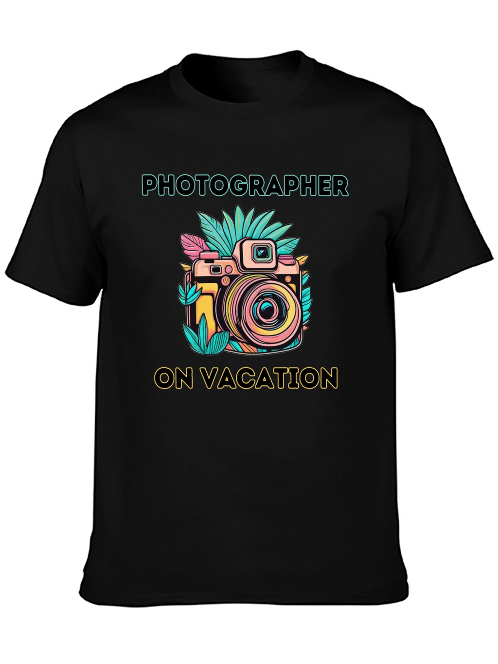 Photographer On Vacation Graphic T-Shirt