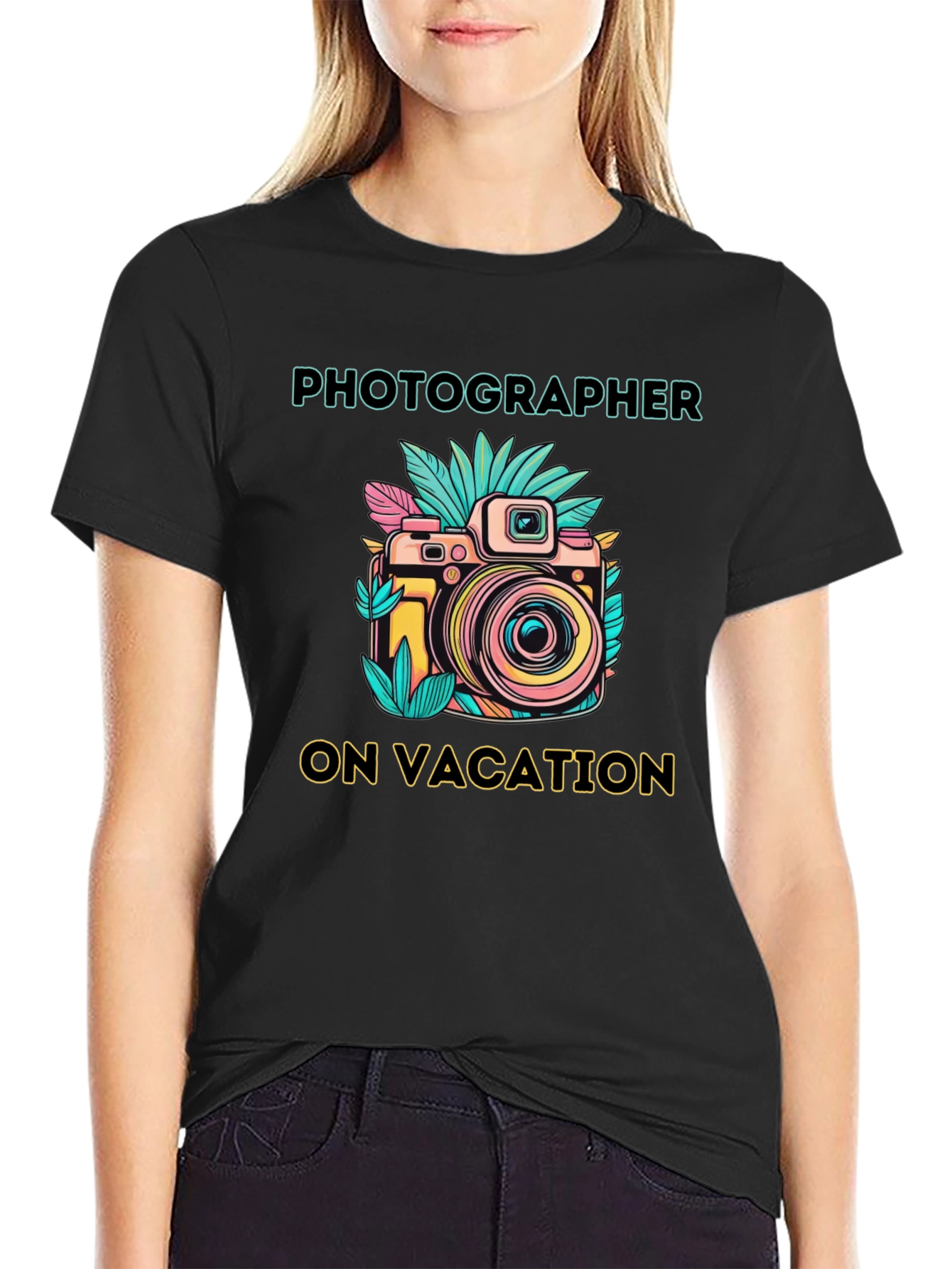 Photographer On Vacation Graphic T-Shirt