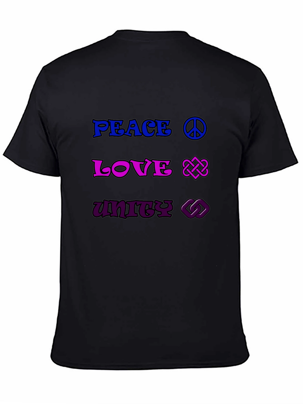 Peace Love Unity Graphic Tee