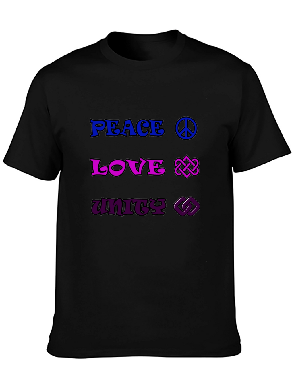 Peace Love Unity Graphic Tee