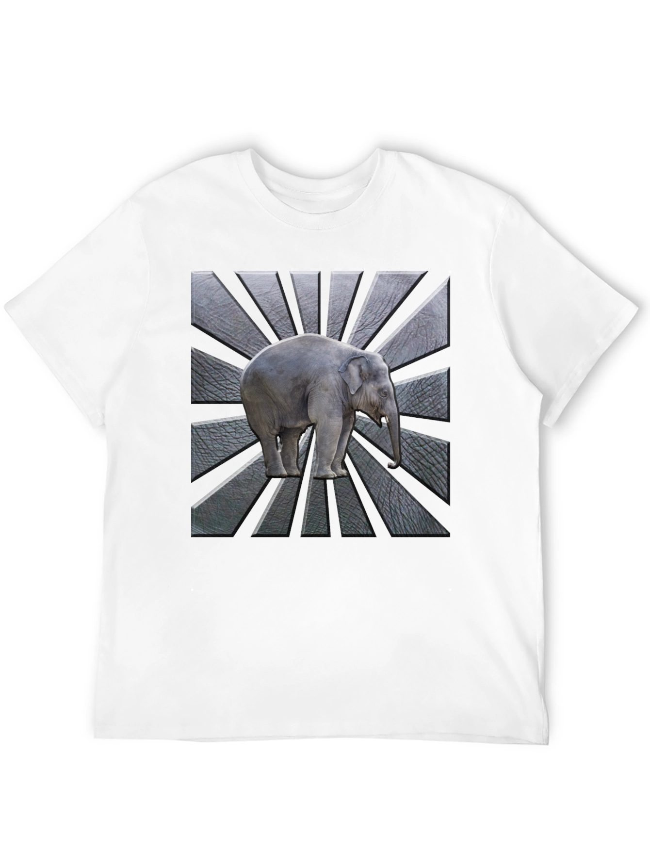 Elephant Graphic Tee - Radial Design Modern Fit