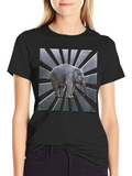 Elephant Graphic Tee - Radial Design Modern Fit