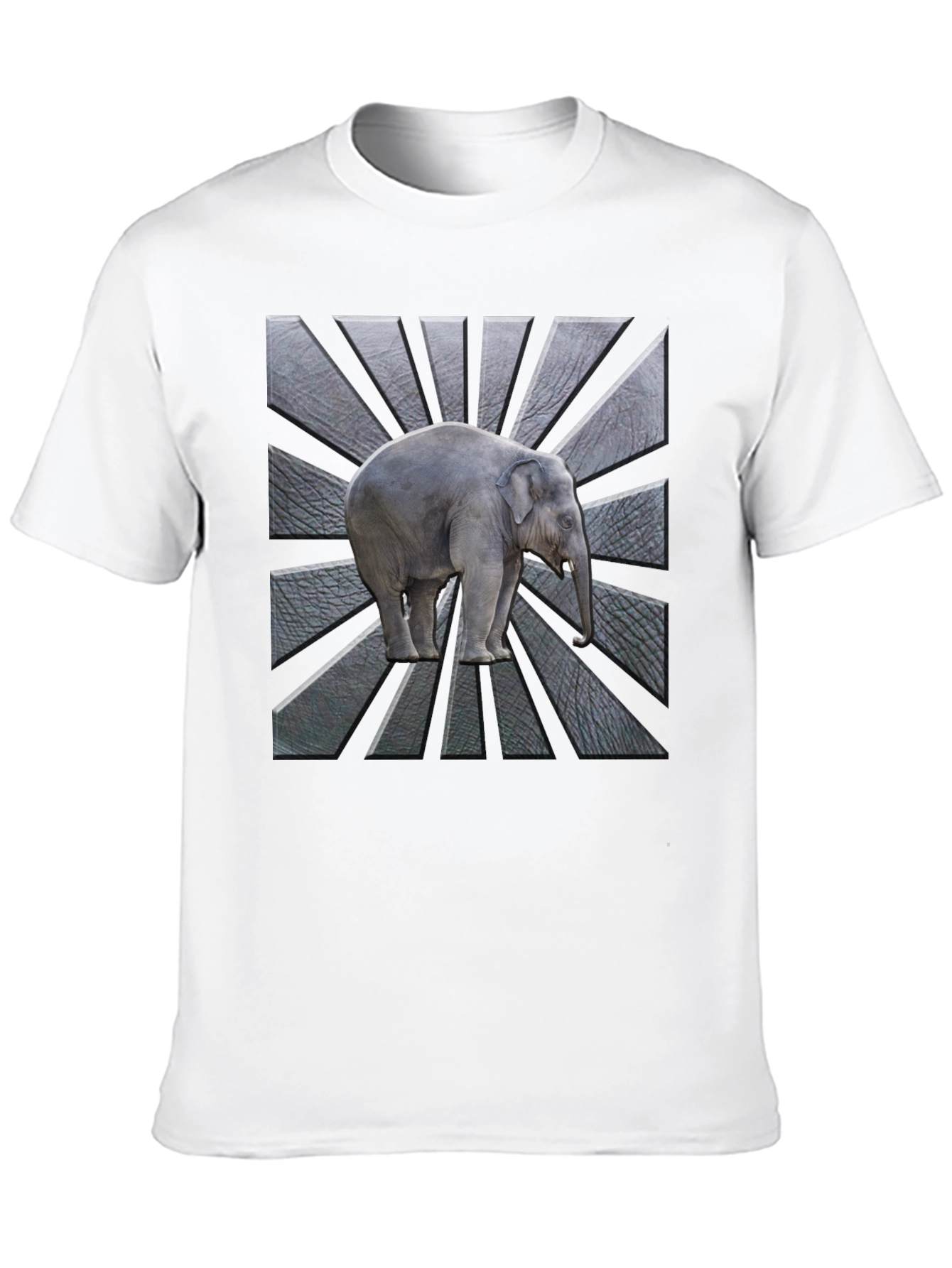 Elephant Graphic Tee - Radial Design Modern Fit