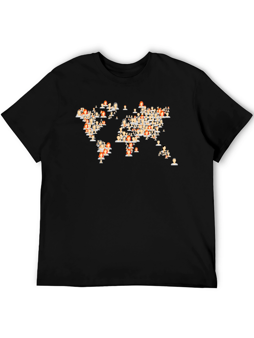 Global Community Black Graphic T-Shirt