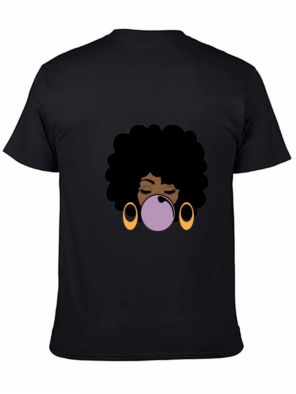 Afro Bubble Gum Pop Art T-Shirt